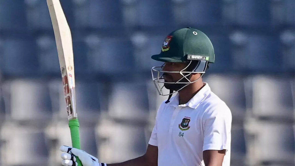 najmul hossain shanto hundred & taijul islam's 10fer help bangladesh beat new zealand in 1st test